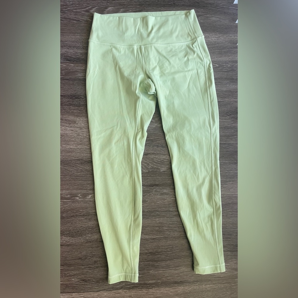 Size 12 Green Lululemon Leggings